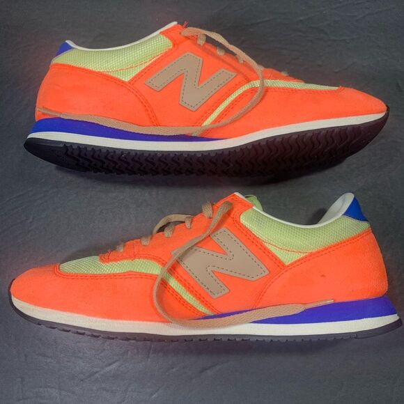 New Balance 620 V1 Womens Orange Blue Running Walking Sneakers Shoe Size 9 - Picture 4 of 9